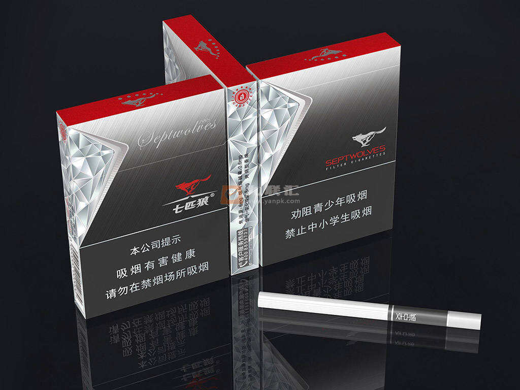 七匹狼银中支香烟价格表和图片大全，银中支狼烟最新零售价格及口感品吸