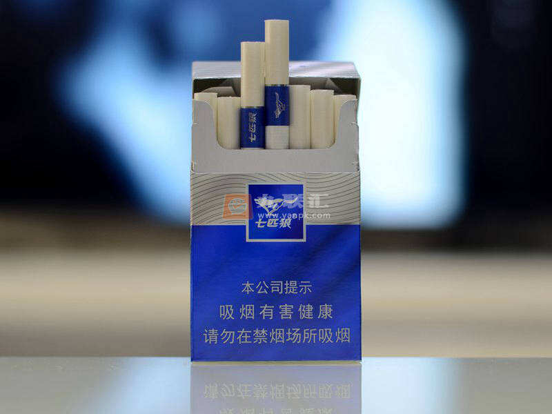 七匹狼蓝钻香烟价格表和图片大全，蓝钻狼烟最新零售价格及口感品吸