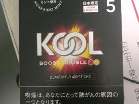 KOOL(escape 5mg 纽约双爆珠日版)