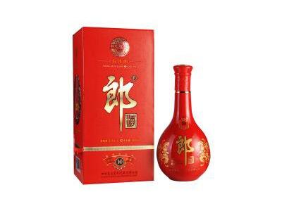 53°十年红花郎酒500ml