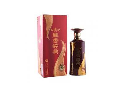 45°西凤酒凤香经典20年500ml