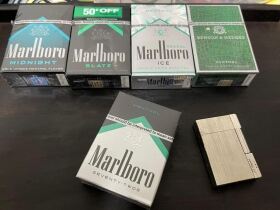 万宝路(黑绿薄荷美俄勒冈含税版)