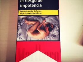 万宝路(硬红100S西班牙含税版)