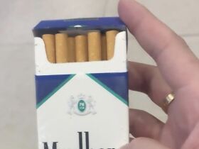 万宝路(美产硬蓝薄荷 Smooth 100S)