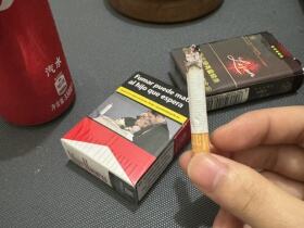 万宝路(硬红口袋西班牙含税版)