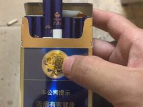 芙蓉王(硬蓝新版)