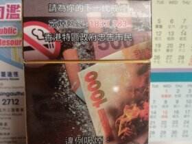 芙蓉王(硬黄忠告图港版)