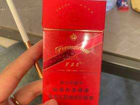 芙蓉王(硬红带细支)