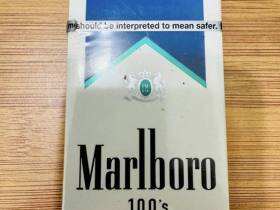 万宝路(美产硬蓝薄荷 Smooth 100S)