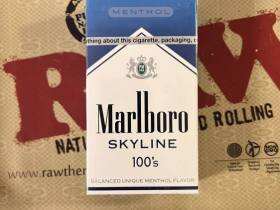 万宝路(硬蓝薄荷天际线100S美版)