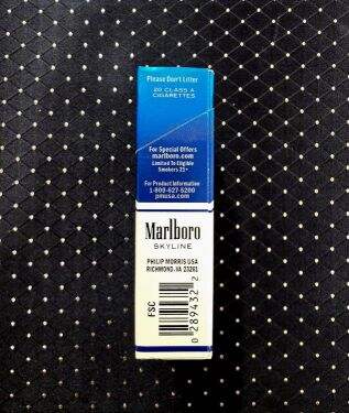 万宝路(美产硬蓝薄荷天际线)