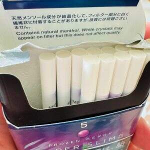 梅比乌斯(E-SERIES 5mg 蓝莓爆珠超细长杆日版)