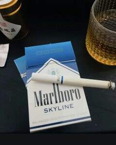 万宝路(美产硬蓝薄荷天际线)