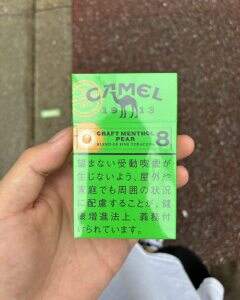 骆驼(雪梨爆珠8mg日版)