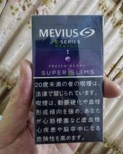 梅比乌斯(E-SERIES 1mg蓝莓爆珠超细长杆日版)